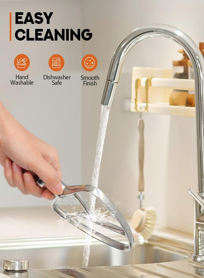 PHCOHIDO Flat Beater Replacement Fit for Kitchen aid 5Qt Bowl Paddle Attachment for Tilt-Head Stand Mixers K45B,Stainless Steel Pastry Beater/No Coating/Dishwasher Safe - Image 5